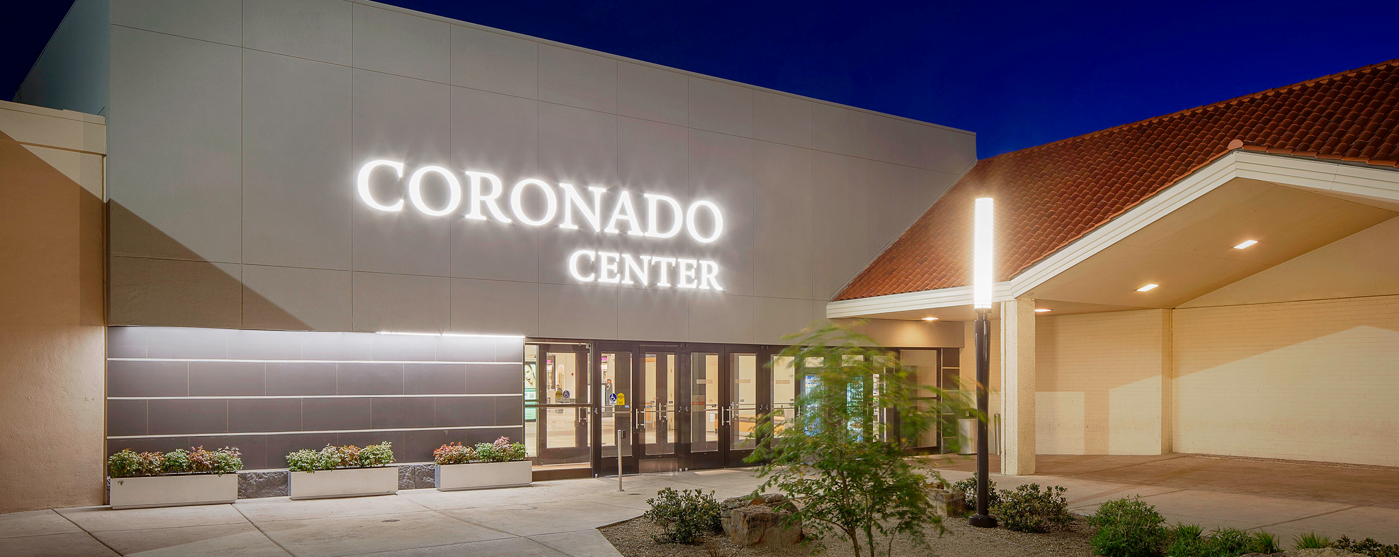 Coronado Center entrance in Albuquerque, New Mexico